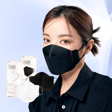 KF94 닥터크루 3D 숨쉬기편한 대형 마스크 100매, 화이트 100매입, 100개, 1개
