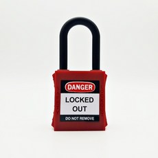 로토코리아 LOTO 안전열쇠 LK-G11 RED(개별키) 잠금장치 LOCKOUT, 1개, 레드