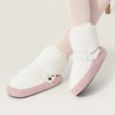 발레웜업 슈즈 웜 부츠 워밍업 무용 신발 성인 현대 무용 포인트 따뜻한 운동 발레리나, L(41-43), B-4