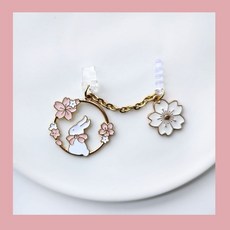 핸드폰충전구이어캡.