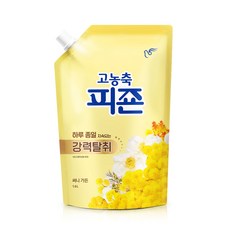 피죤 고농축 강력탈취 오리지널 섬유유연제 써니가든 리필