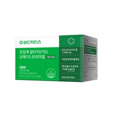 바디닥터스 알티지 오메가3 프리미엄 60캡슐 1박스 1개월, 1개, 60정