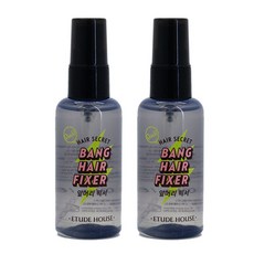 2개)에뛰드하우스 헤어시크릿 앞머리 픽서스프레이 60ml, 2개