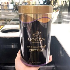 고디바 다크 초콜릿 커버드 프레즐 454g, 단일상품