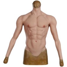 실리콘 복근패드 인조 근육 슈트 분장 몸통 펌핑 촬영