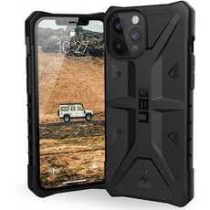 URBAN AWARE GUARE UAG 아이폰12 Pro Max 케이스 [6.7인치 화면] 견고하고 경량 슬림 충격 방지 패스파인더 보호 커버 블랙