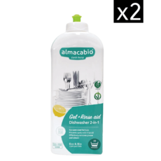 Almacabio Liquid Dishwasher detergent 1L x 2 알마카비오 액상 자동식기세척기 세제, 2개
