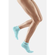 Cep 여자 단목 양말 중목 발목 압축 초경량 로우 컷 - 스포츠 하늘색 T1507038, EU 34-37, EU 34-37, 1개