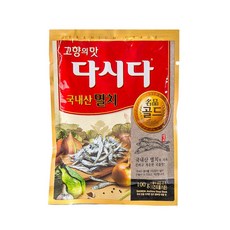 (실온)[CJ제일제당]다시다명품골드멸치, 10개, 100g