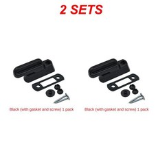 알루미늄 교체 보안 창문 문짝 새시 보호 자물쇠 강철 플랫 도어, Style B 2sets, 8.Style B 2sets, 1개