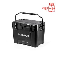 블랙독 BLACKDOG 캠핑 아이스박스 차박 보온 보냉 박스 BD-BWX003, 블랙, 26L