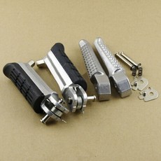 페달 발판 CB400 VFR800 CB600 호환 오토바이 F3 CBR750F CB750 VTR1000F 1000F CBR600 1300SF 혼다 F2, 2 Pair, 2개