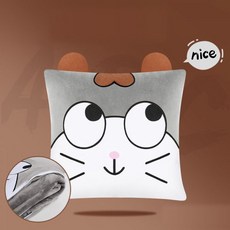 고양이캐릭터이불베개담요