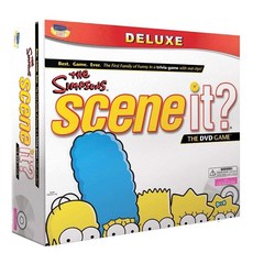 Scene It 심슨 가족 게임 DVD 트리비아 질문 포함 150826
