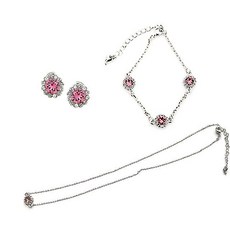 자수정귀걸이세트