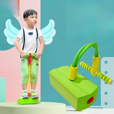 JKL 어린이 스카이콩콩 야외활동 나들이 가정용 놀이, 1개, 8세미만 발광-빨강