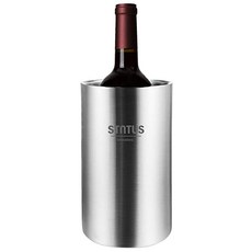 [미국] 947668 Wine Chiller Bucket STNTUS Stainless Steel Double Wall White Wine Bottle Cooler Bucket
