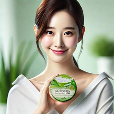 알로에 베라 수딩젤 100 건조한 피부를 진정시키는 바디로션 수딩젤 300ml, 2개