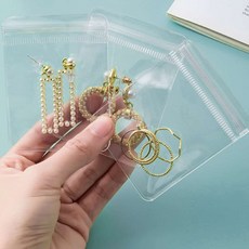 PVC 미니 지퍼백 두꺼운실리콘지퍼백 키링포장 6X8, 지퍼백6x8cm, 1개