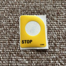 137605 E Stop 데칼 137605GT, 1개