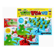 산골소년 개구리 밸런스 게임 어린이 놀이 가족 보드 스릴 집중력 균형잡기 장난감