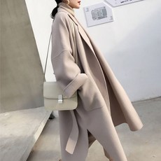 여성코트 여성점퍼 고컬리티보장 오버핏 트랜치코트 겨울 코트