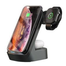 엑티몬애플3in1무선충전기15w