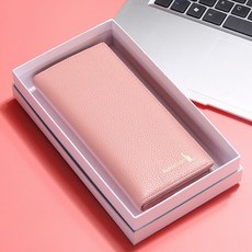 스타일 리 시한 캥거루 (밴드 ICOOT) 헤 어 소 가죽 지갑 여 유럽 과 미국의 심 플 한 트 렌 드 세로방향 장지 갑 미니 ck 여사 지갑 0002 핑크