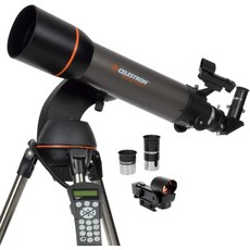 CELESTRON NEXSTAR 102 SLT 컴퓨터 망원경 소형 및 휴대용 굴절 광학 설계 SKYALIGN 기술 102mm 조리개