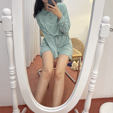 4컬러무지잠옷긴팔추천