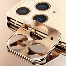 1+1 아이폰12 프로 미니 프로맥스 카메라 메탈커버, 레드, 아이폰