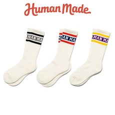 HUMAN MADE 양말 휴먼메이드 SKATER SOCKS 양말 하이 삭스 로고 액세서리 하트 로고 남성 여성 남여 공용 정품[의류]