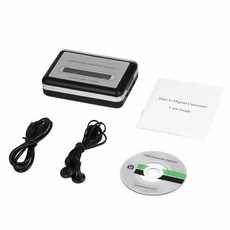 품질 USB 20 휴대용 테이프PC 슈퍼 카세트 MP3 오디오 음악 CD 디지털 플레이어 변환기 캡처 녹음기 및 헤드폰