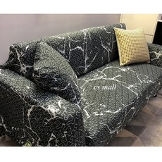 cs mall 사계절 용 만능 소파 커버 LZ1842, 블랙
