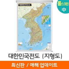 북한지도