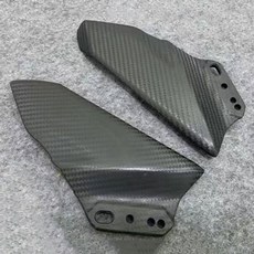 오토바이 사이드미러 혼다 윈드 CBR500R 2019 조절식 윙렛 미러 CBR650R 호환 CBR 650R 사이드 윙 CBR400R 백미러 회전, Type B Matte Carbon, 1개