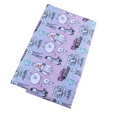 냥코대전쟁 원단 캐릭터 손수건 옷 만들기 티셔츠 각종 천 보자기 시트 diy 재료 냥코 대전쟁 가방 만들기 올슈레 광란 각무 맴매 굿즈, 옵션3 50cm145CM, 1개