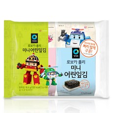 清淨園 救援小英雄波力聯名迷你兒童海苔 8包入, 1袋, 18.4g