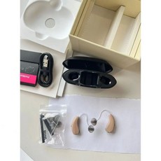 보청기 음성증폭기 귓속형 증폭기 노인 충전식 깔끔하고편리 청각 장애인을 위한 충전식 보청기 블루투스 앰프 신제품 2024