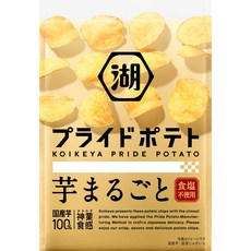 Koikeya 무염 포테이토 칩 감자 코이케야, 상세참조, 12개, 상세참조, 55g