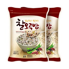 현대농산 국산 찰오곡밥 1.2kg (600gx2봉), 1개, 600gx2