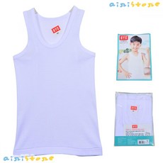 [BYC]데일리 백색무지 국내생산 남아동 골런닝