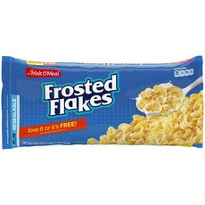 [미국직배송]몰트오밀 프로스티드 플레이크 시리얼 1개x1.14kg Malt-O-Meal Frosted Flakes cereal, 1개, 1.14kg
