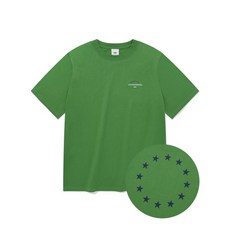 CHUCK 척 하루특가 LSB 써클 반팔 티셔츠 라이트 그린 Circle T Shirt Light Green C232RUST13LN