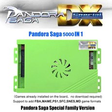 Pandora Saga Box DX Specia 5000 in 1 PCB Jamma 메인 보드 레트로 아케이드 게임 콘솔 조이스틱 바탑 캐비닛 기계 HDMI VGA, 02 family dx special, 패밀리 DX 스페셜, 한개옵션1