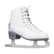 Bladerunner Ice by Rollerblade Allure Girls Figure Skate White Ice Skates, Junior Size 3