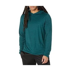 Amazon Essentials Men's Tech Stretch Long-Sleeve Hooded T-Shirt 골프웨어남성 와이드앵글남성 골프바지 골프티셔츠 골프복