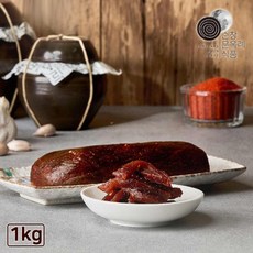 [재입고특가]국내산 순창문옥례식품 고추장 무 장아찌 1kg 밀폐용기, 1개