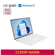 LG 2022 그램 17, 스노우 화이트, 17Z95P-GA56K, 코어i5 11세대, 512GB, 16GB, WIN11 Home