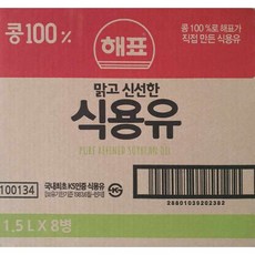해표 식용유 1.5리터 X 8개 1박스 초특가, 1.5L